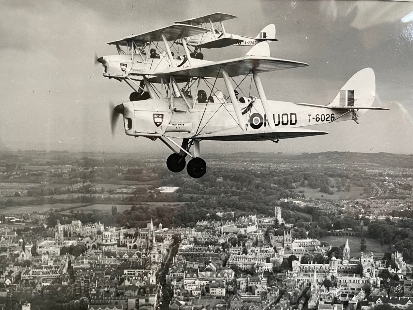 Flight over Oxford